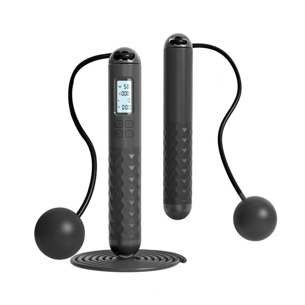 Smart Jump Rope Digital Counter - Draagbaar, snoerloos springtouw met teller, voor