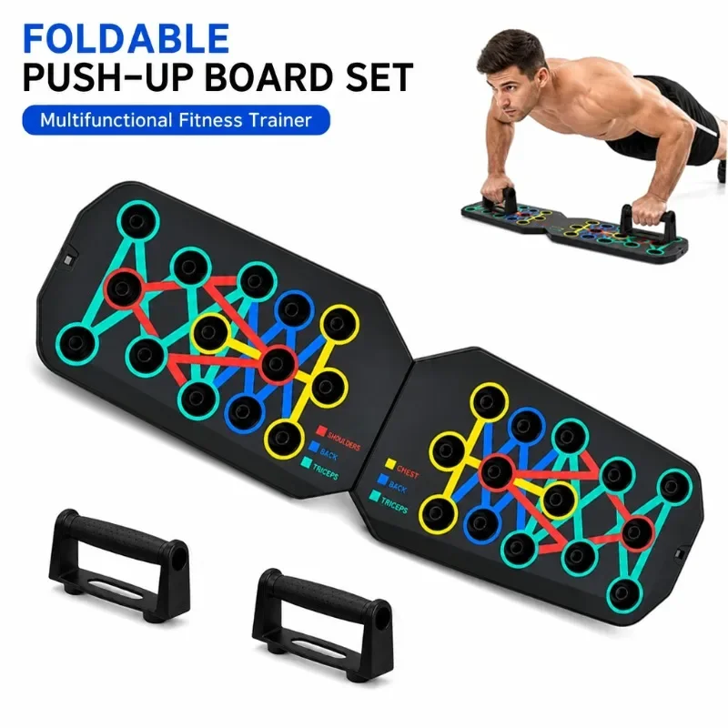 Huishoudelijk opvouwbaar push- - Push Up Board Foldable Multi Function recensie en prijs
