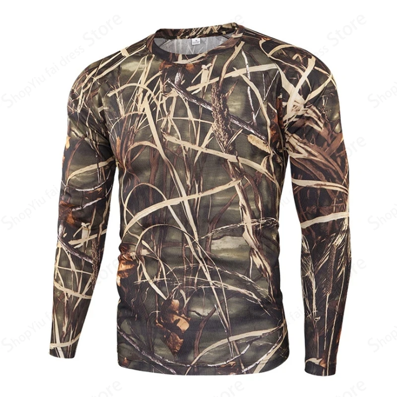 Heren Camo T-shirt met lange m - Hiking recensie en prijs
